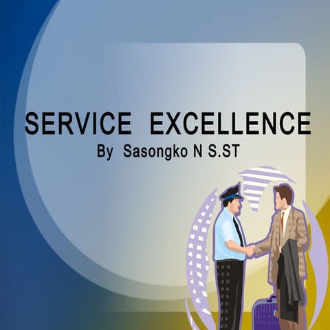 Service  excelence jadi