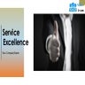 Service Excellence Powerpoint Presentation Slides