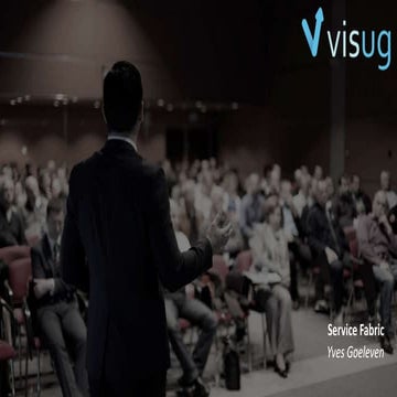 Service Fabric Overview (Yves Goeleven)