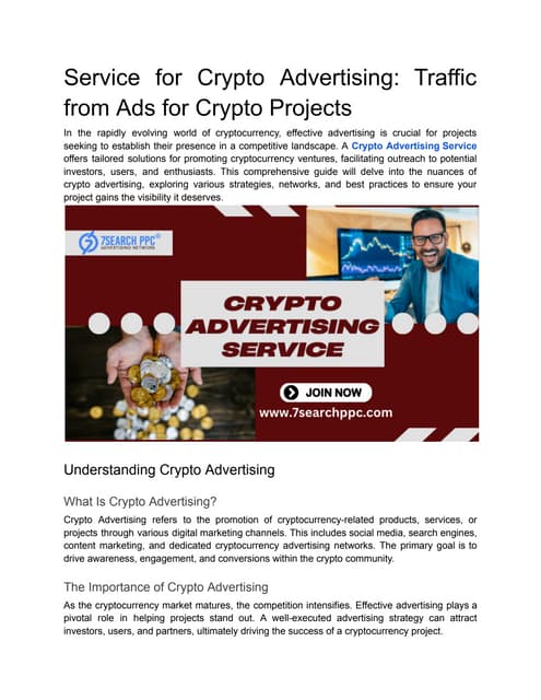 The best Crypto Marketing Strategies pdf | PDF | Internet | Computing