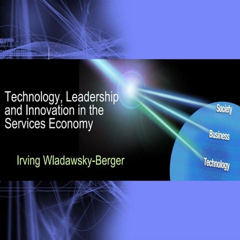 Innovation in the service sector