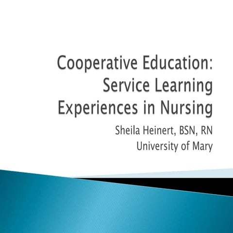 Service learning week 2 pp