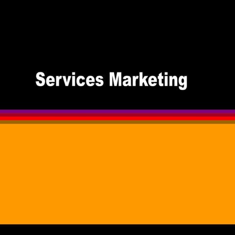 Service Marketing