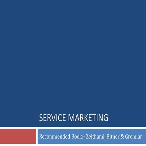 Service marketing5