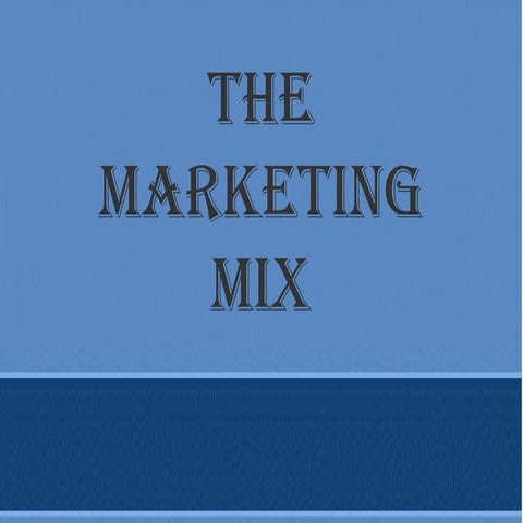 The Marketing Mix in Service Business.pptx