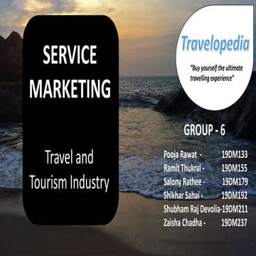 Travel and Tourism Industry