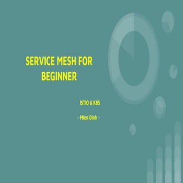 Service Mesh For Beginner