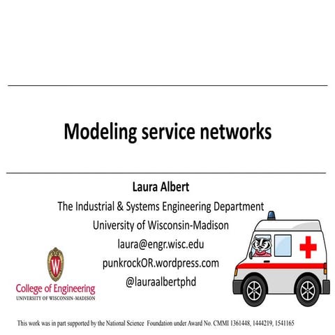 Modeling Service networks