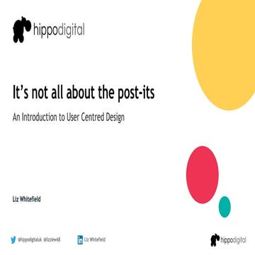 It's not all about the post-it notes