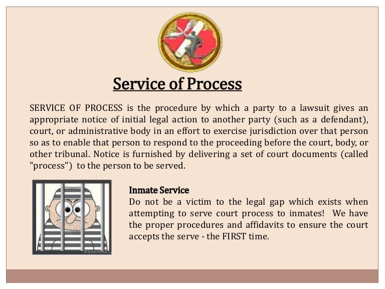 Service of process