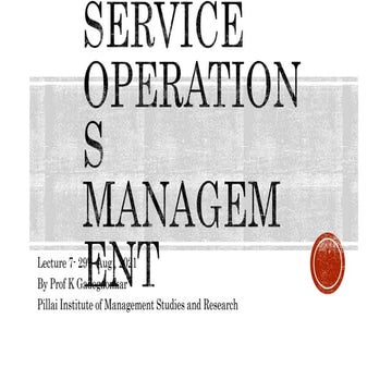 Service Operations management _Lecture 7.pptx