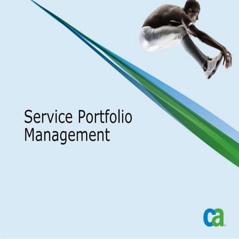 Service Portfolio Managemen