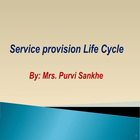 Service provision cycle