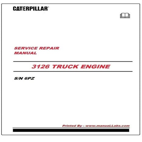 CATERPILLAR 3126 SERVICE MANUAL PDF FREE DOWNLOAD visual data 4