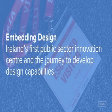 Embedding Design | Snook & Cork County Council