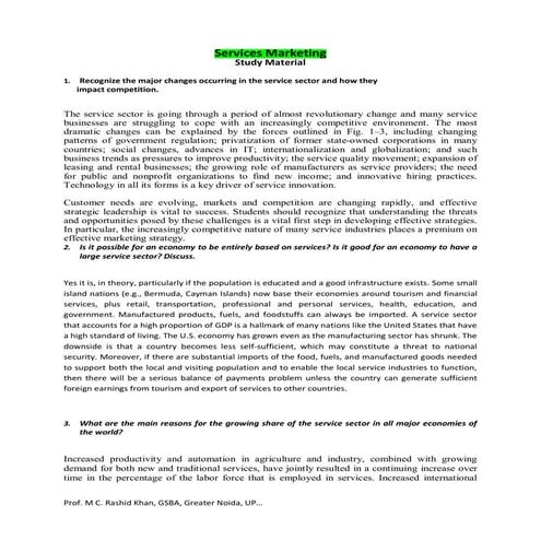 Services marketing-study -material-1