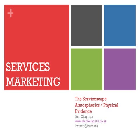Atmospherics - Physical Evidence, The Servicescape