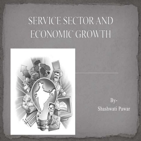 Service sector and economic growth