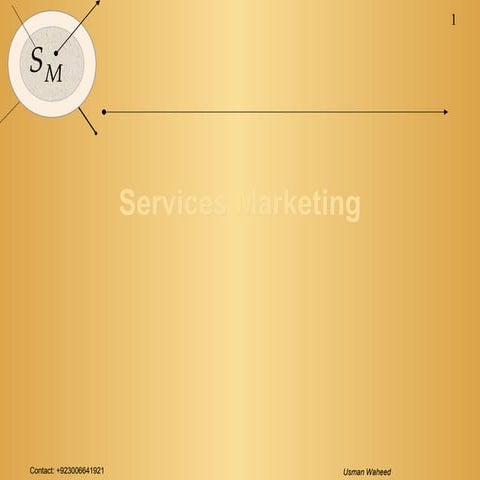 Services marketing