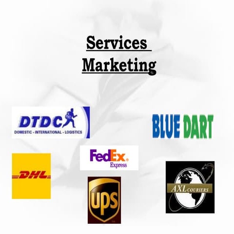Services Marketing Courier.......(2)