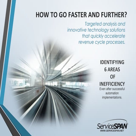 6 Areas of Inefficiency by ServiceSPAN