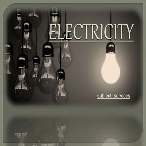 electricity supply ppt