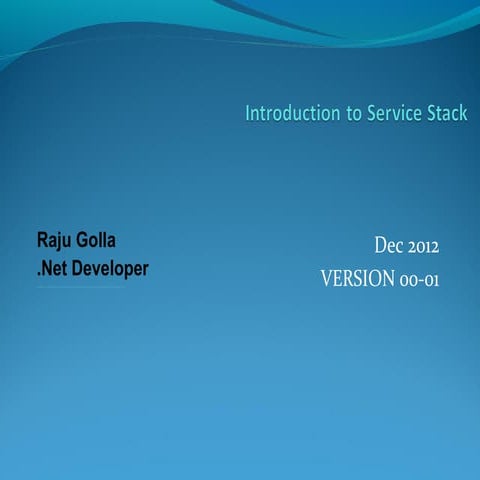 Service stack linkedin