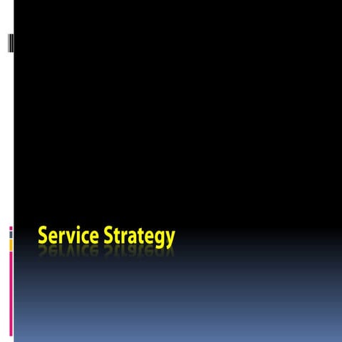 Service Strategy