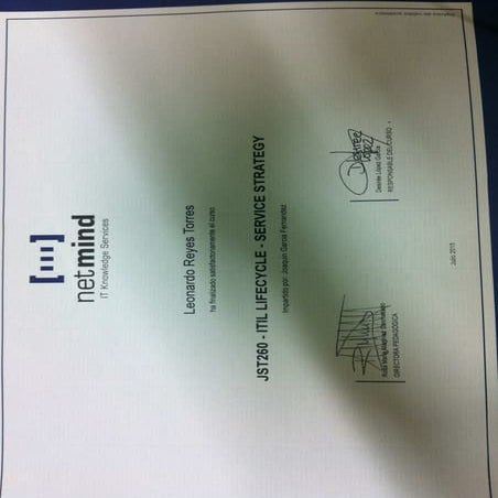 ITIL® Intermediate Service Strategy