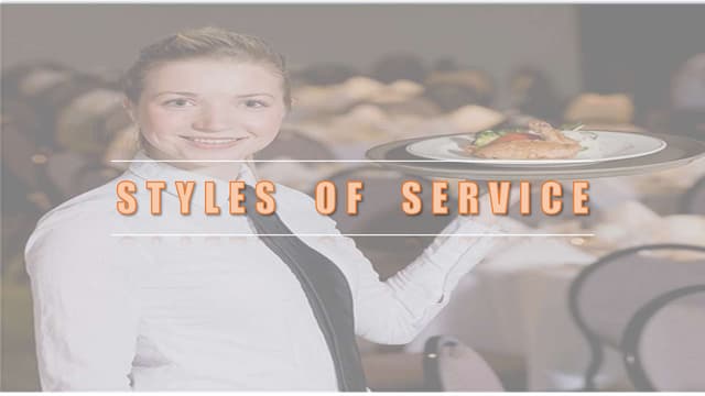 TYPES-OF-TABLE-SERVICE (1).pptx | Dining Out | Food & Drink