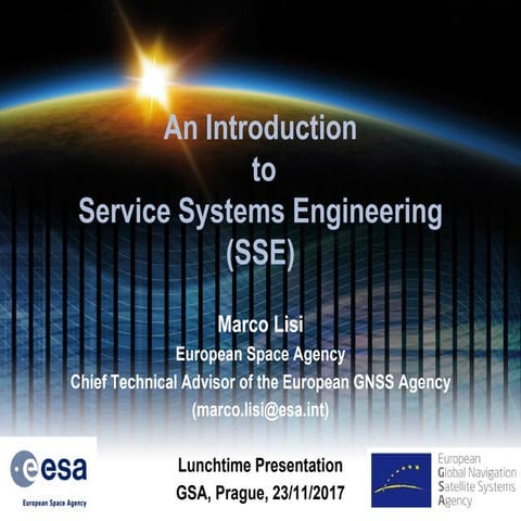 An Introduction to Service Systems Engineering (SSE)