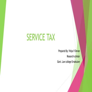 Service tax 1994
