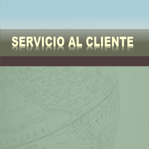 Servicio al cliente
