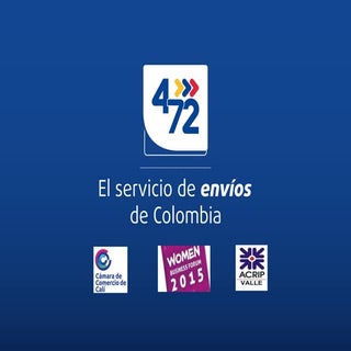 Servicio de envios en Colombia