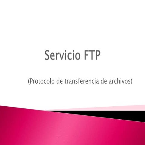 Configuración FTP en WINDOWS SERVER | PPTX