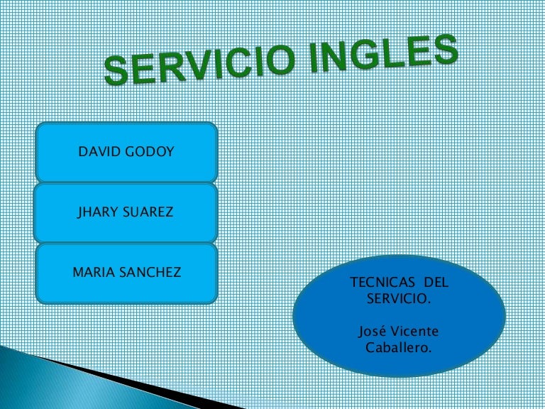 Servicio ingles
