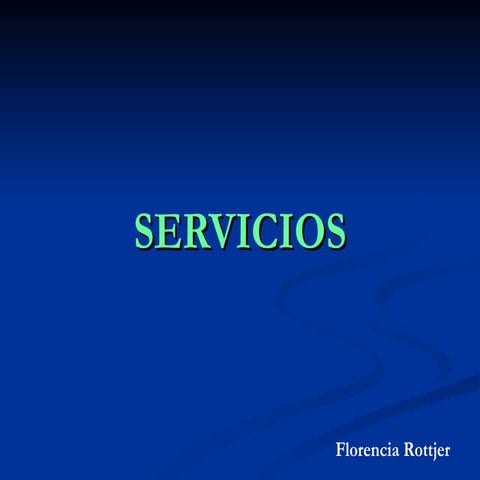 Servicios