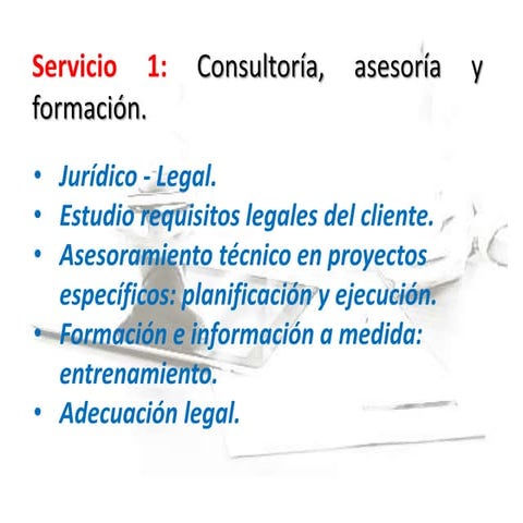 Servicios