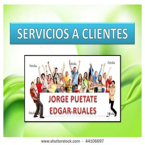 Servicios a clientes