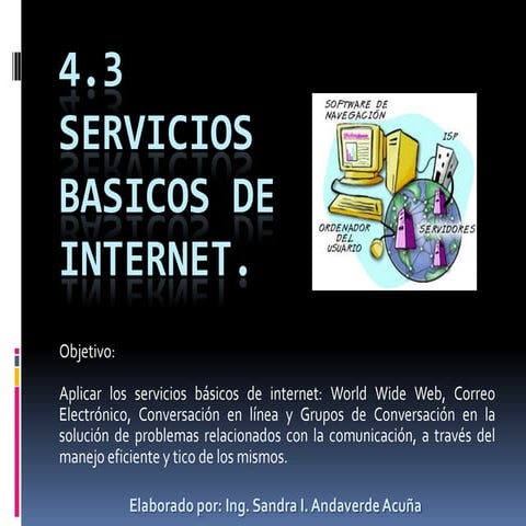 Servicios Básicos de Internet