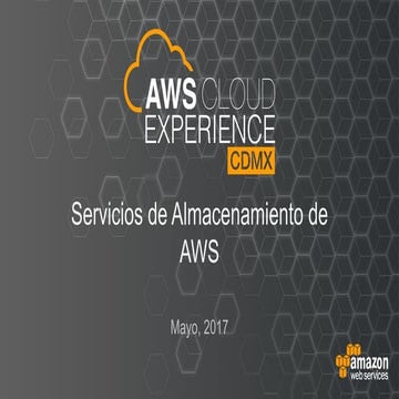 Servicios de almacenamiento de AWS