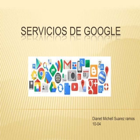 Servicios de google