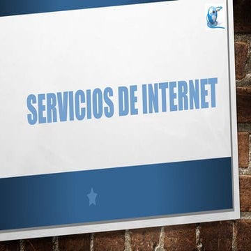 Servicios de internet