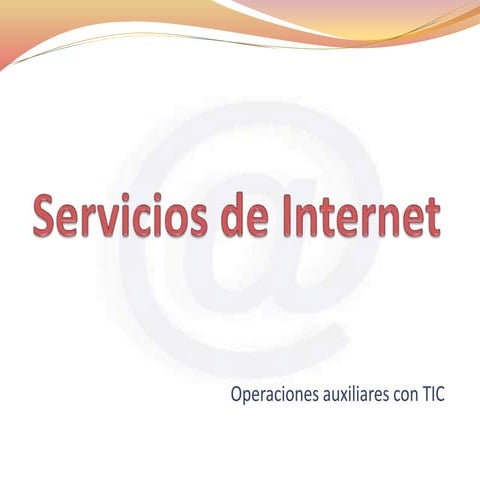 Servicios de Internet