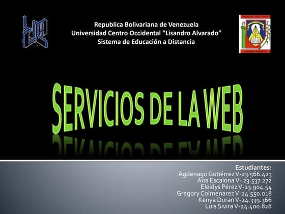 Servicio web 2.0 | PPTX