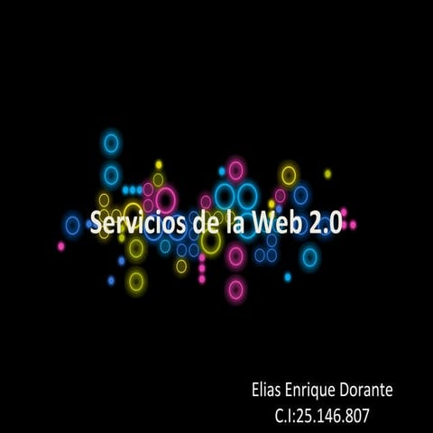 Servicios de la web slide