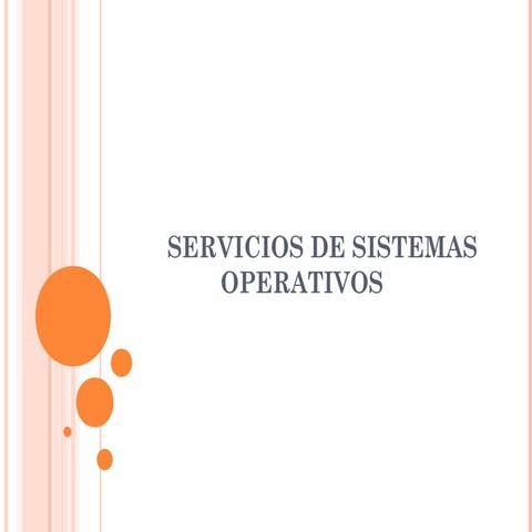 Servicios de sistemas
