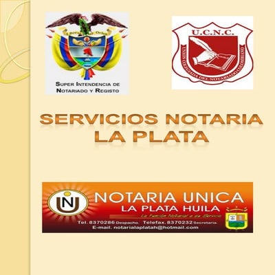 Servicios notaria la plata