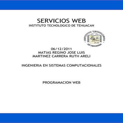 Servicios web