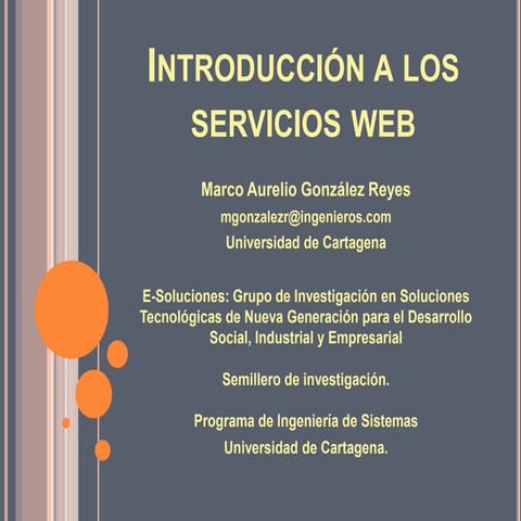 Servicios  Web